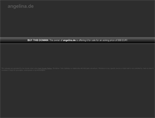 Tablet Screenshot of angelina.de